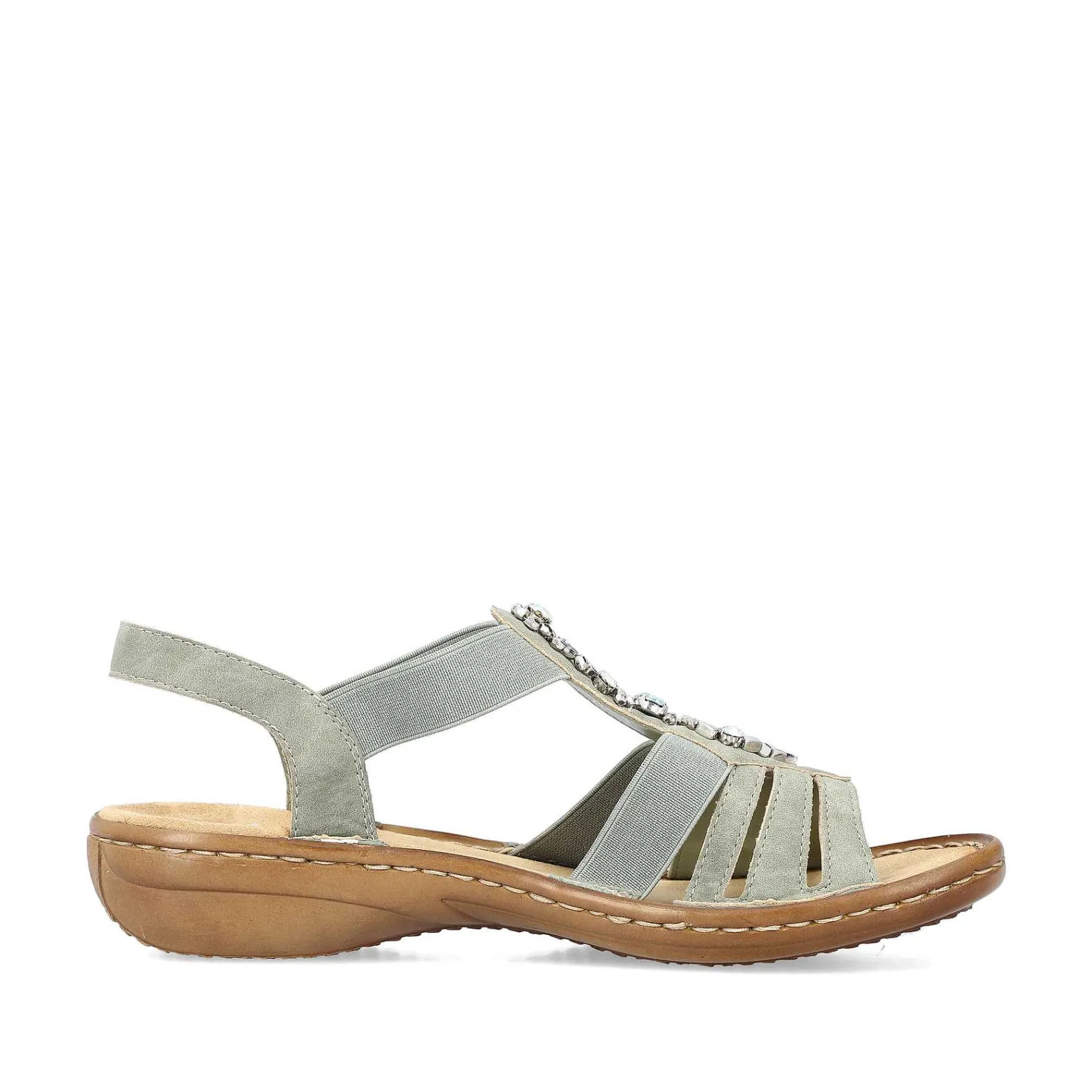 Outlet Women'S Strappy Sandals Mint Green Ladies Sandals & Sandals