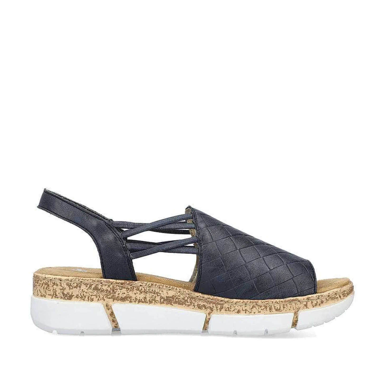 Online Women'S Strappy Sandals Navy Blue Ladies Sandals & Sandals
