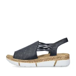Online Women'S Strappy Sandals Navy Blue Ladies Sandals & Sandals