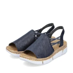 Online Women'S Strappy Sandals Navy Blue Ladies Sandals & Sandals