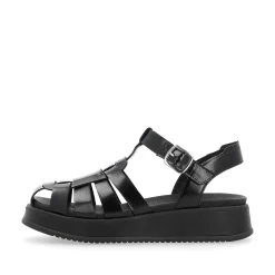 Best Women'S Strappy Sandals Noir Ladies Sandals & Sandals