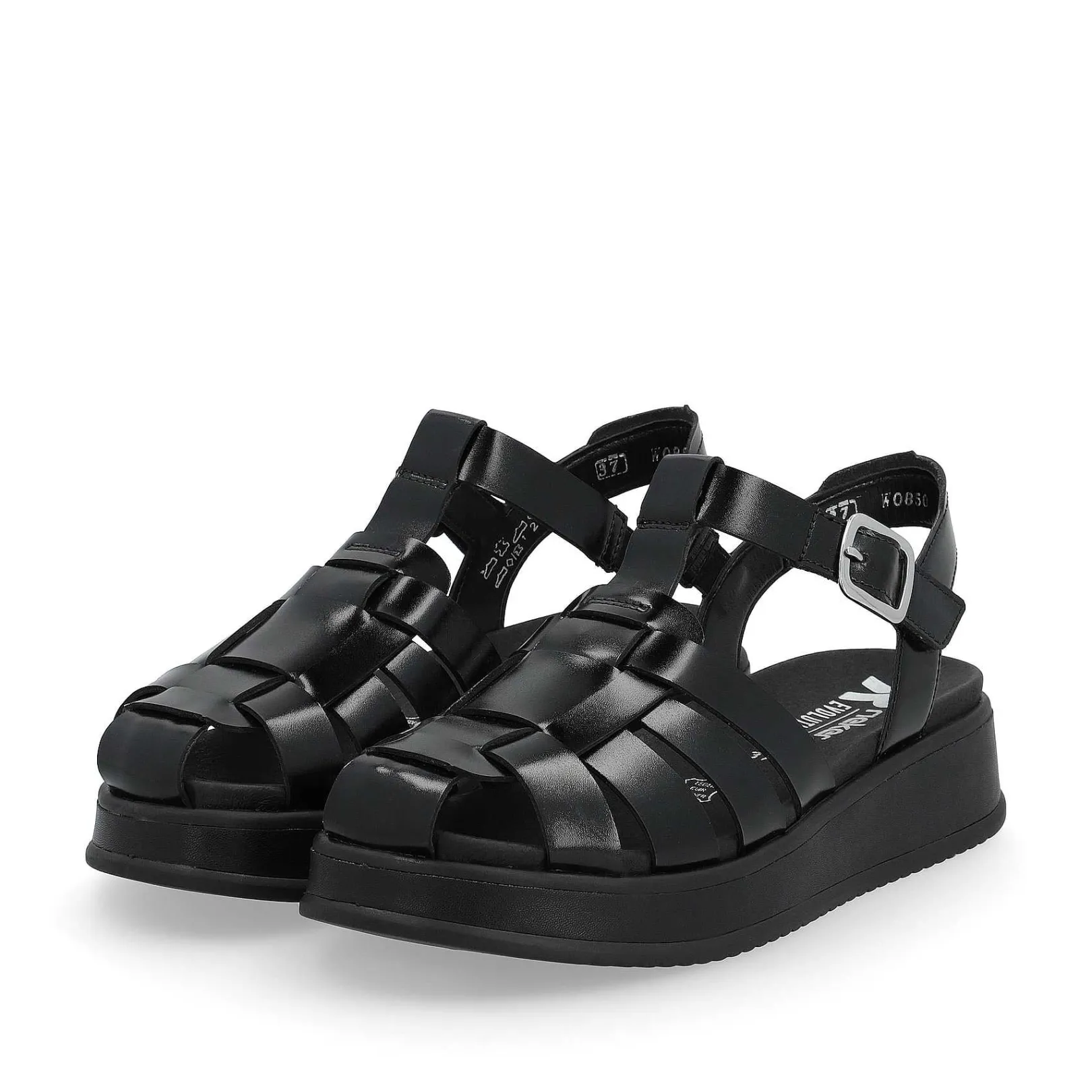 Best Women'S Strappy Sandals Noir Ladies Sandals & Sandals