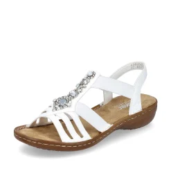 New Women'S Strappy Sandals Lily White Ladies Sandals & Sandals