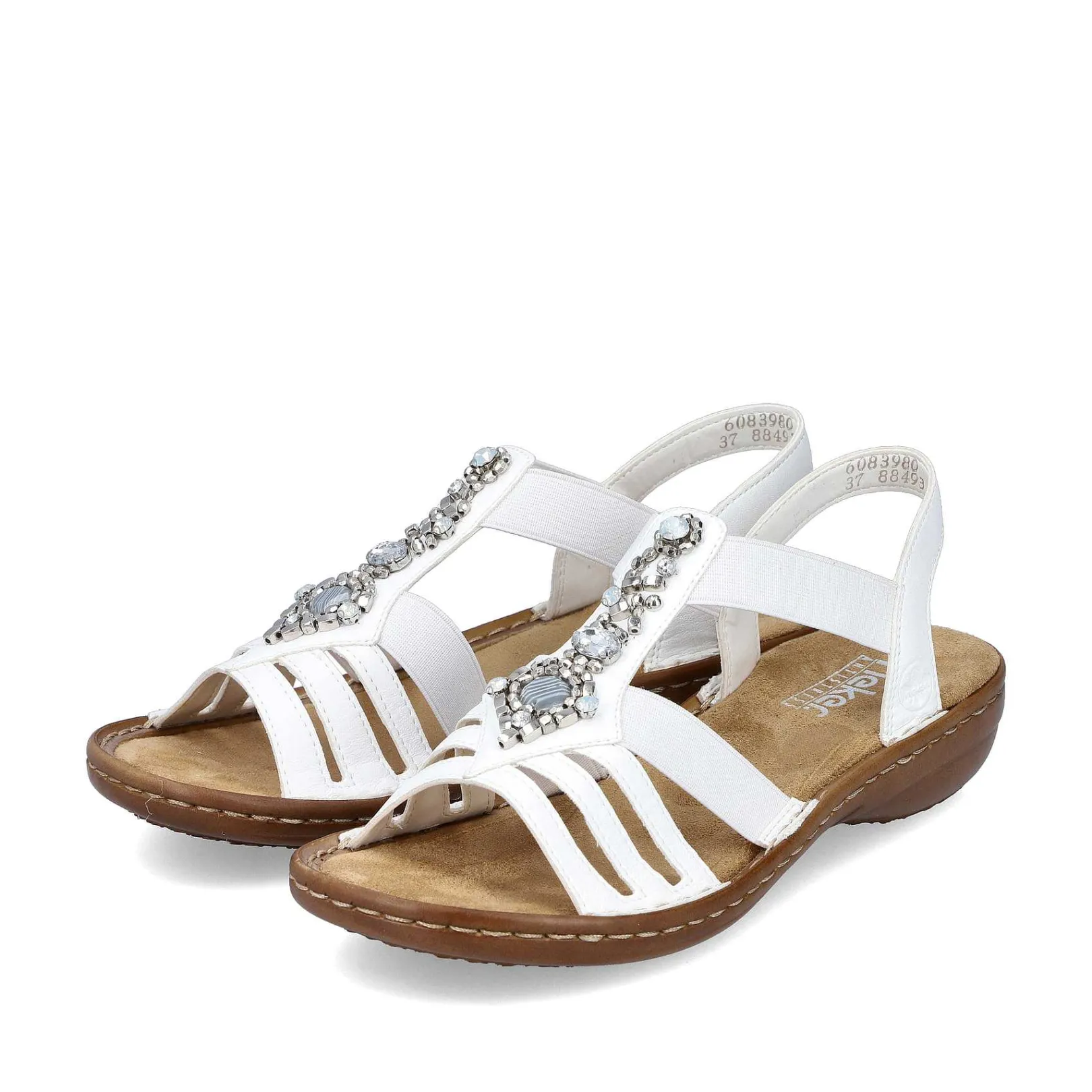 New Women'S Strappy Sandals Lily White Ladies Sandals & Sandals