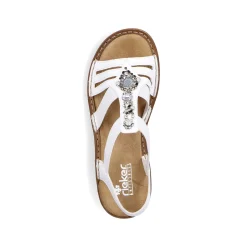 New Women'S Strappy Sandals Lily White Ladies Sandals & Sandals
