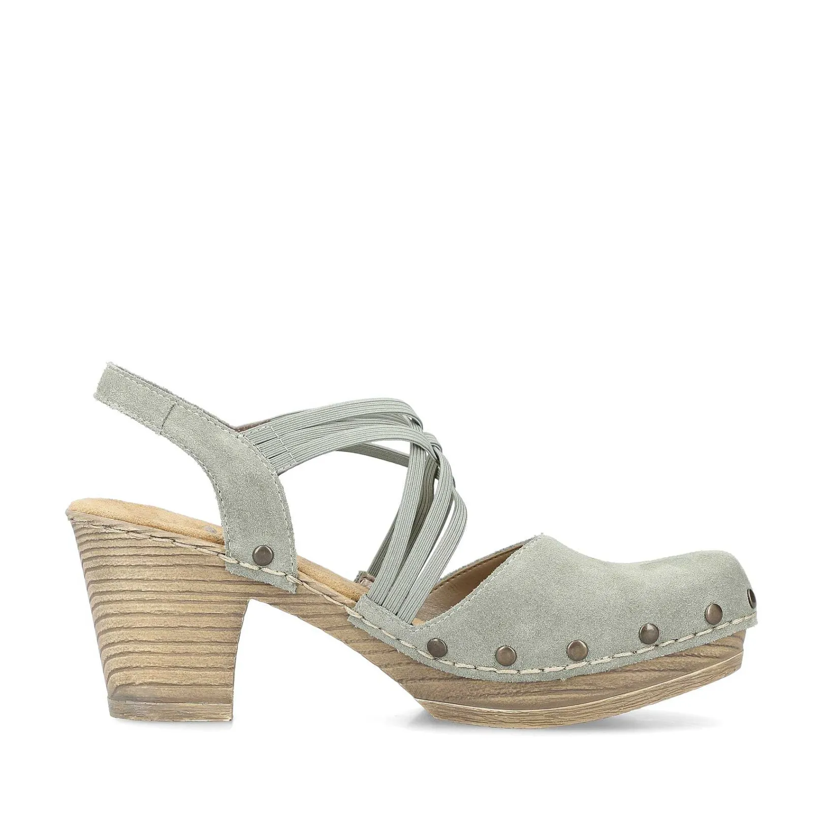 Best Women'S Strappy Sandals Mint Green Ladies Heeled Shoes