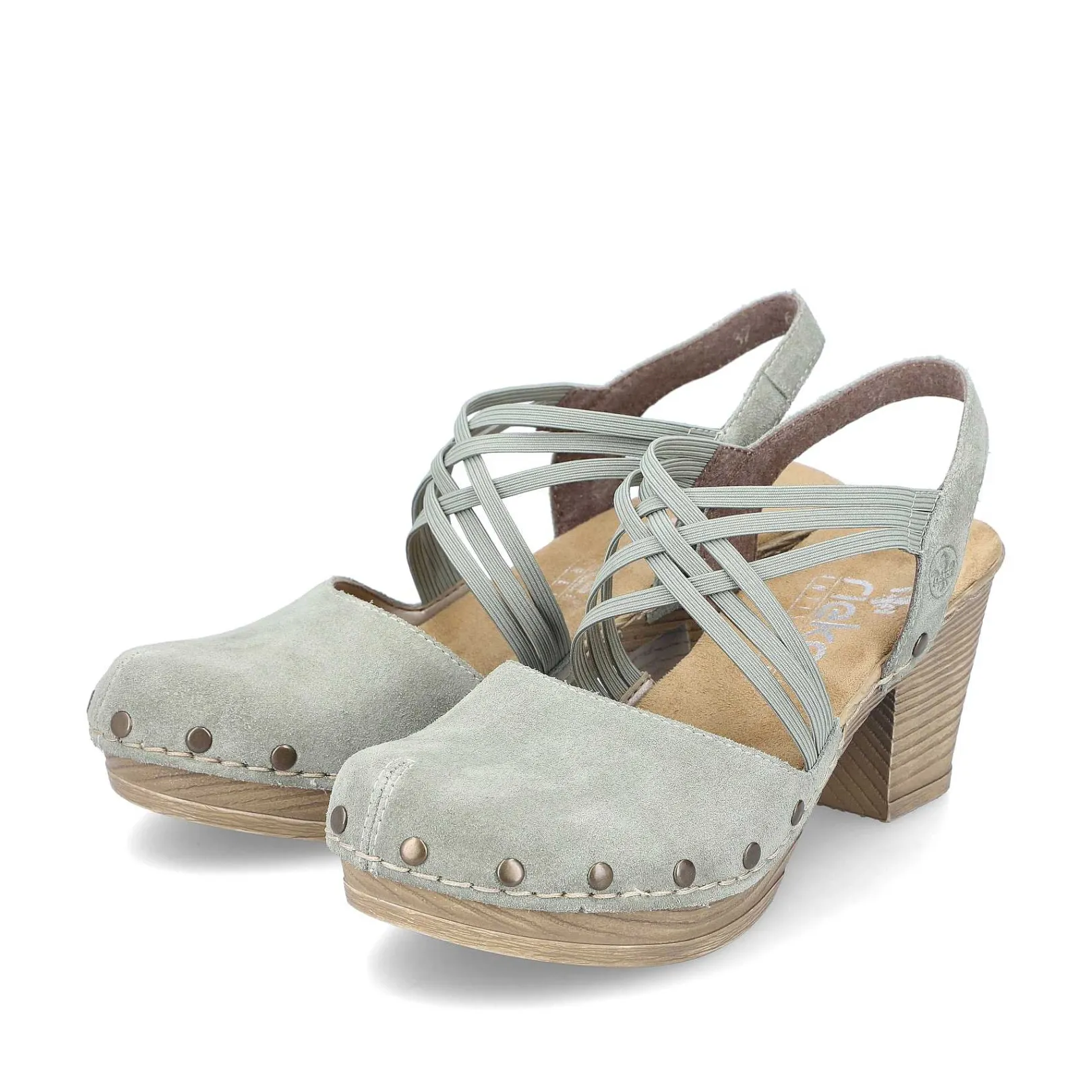 Best Women'S Strappy Sandals Mint Green Ladies Heeled Shoes