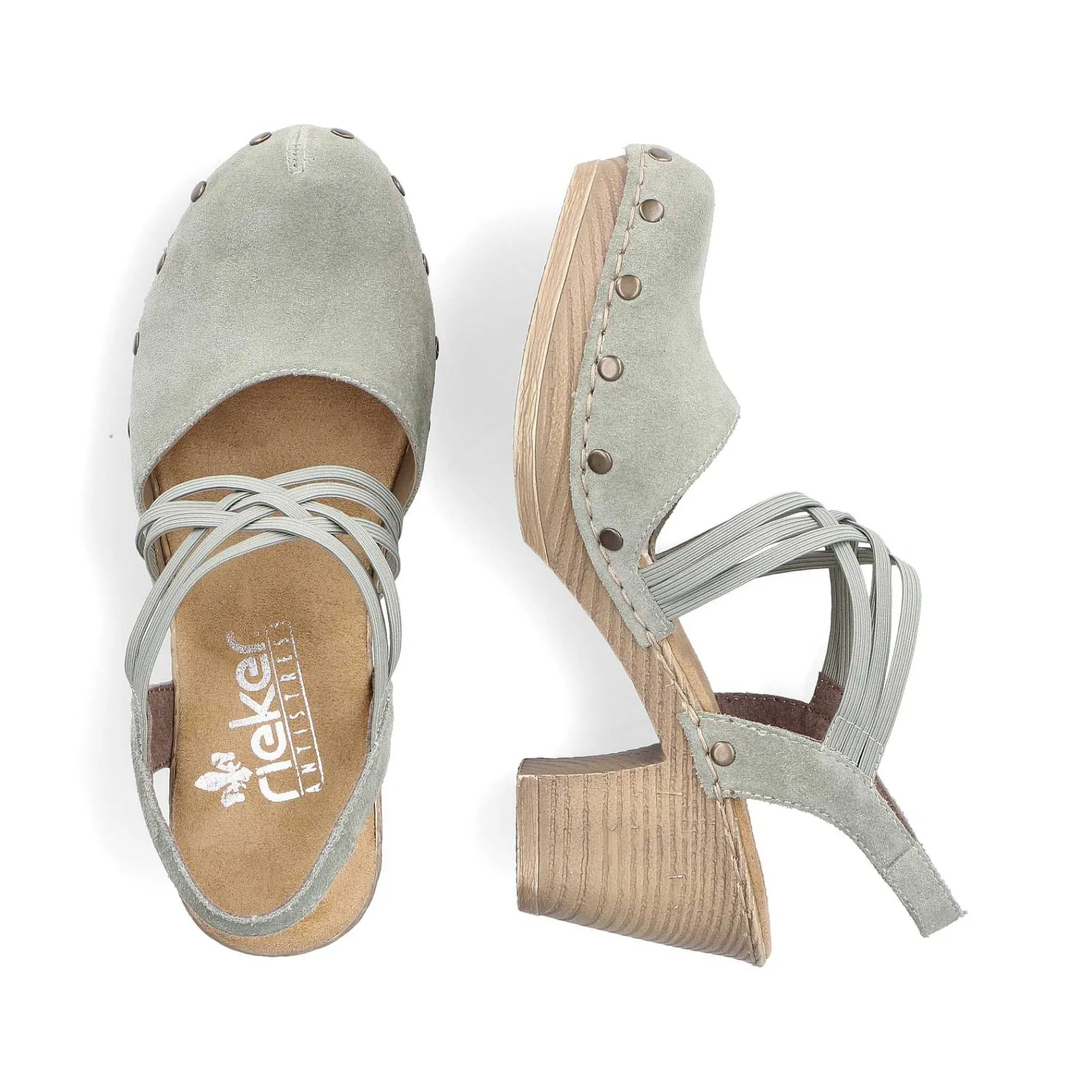 Best Women'S Strappy Sandals Mint Green Ladies Heeled Shoes