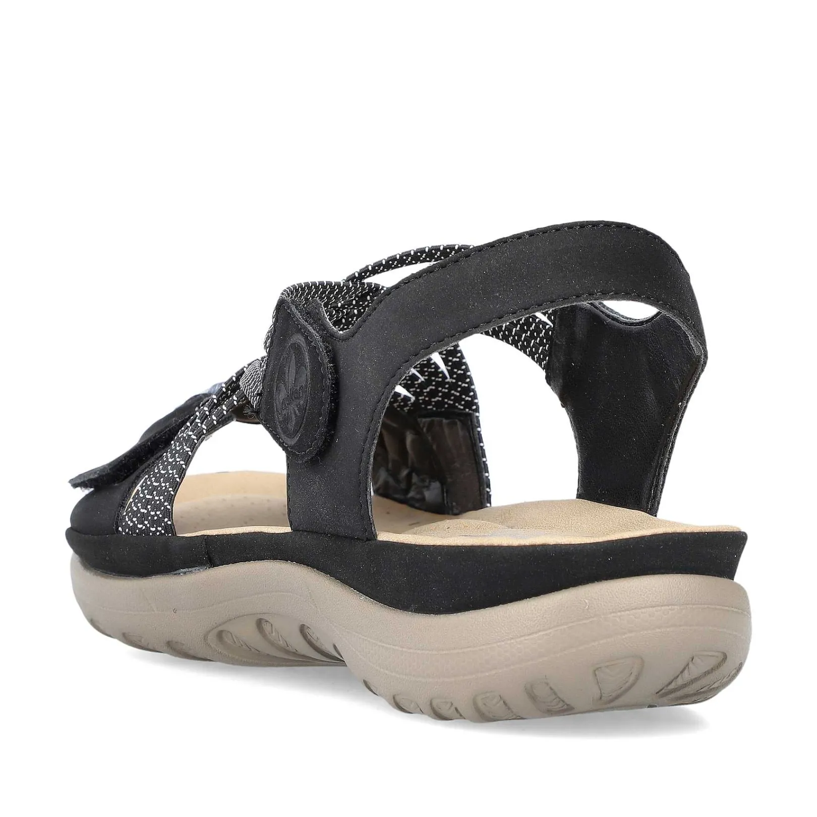 Discount Women'S Strappy Sandals Night Black Ladies Sandals & Sandals