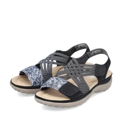 Discount Women'S Strappy Sandals Night Black Ladies Sandals & Sandals