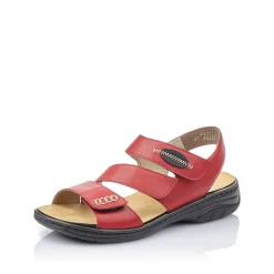Sale Women'S Strappy Sandals Cherry Red Ladies Colorful Styles