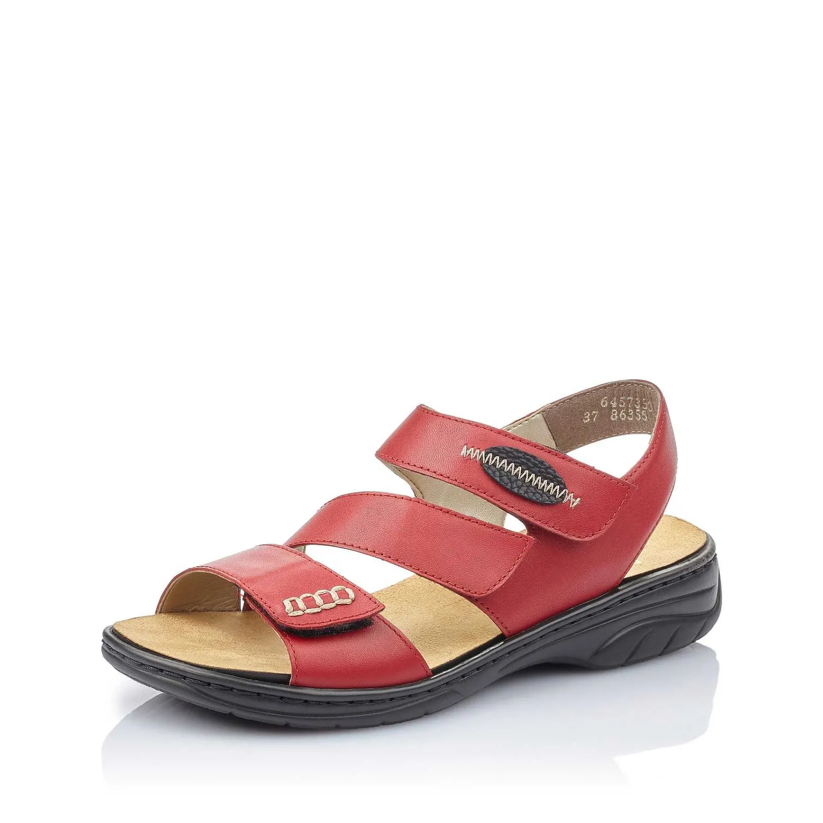 Sale Women'S Strappy Sandals Cherry Red Ladies Colorful Styles