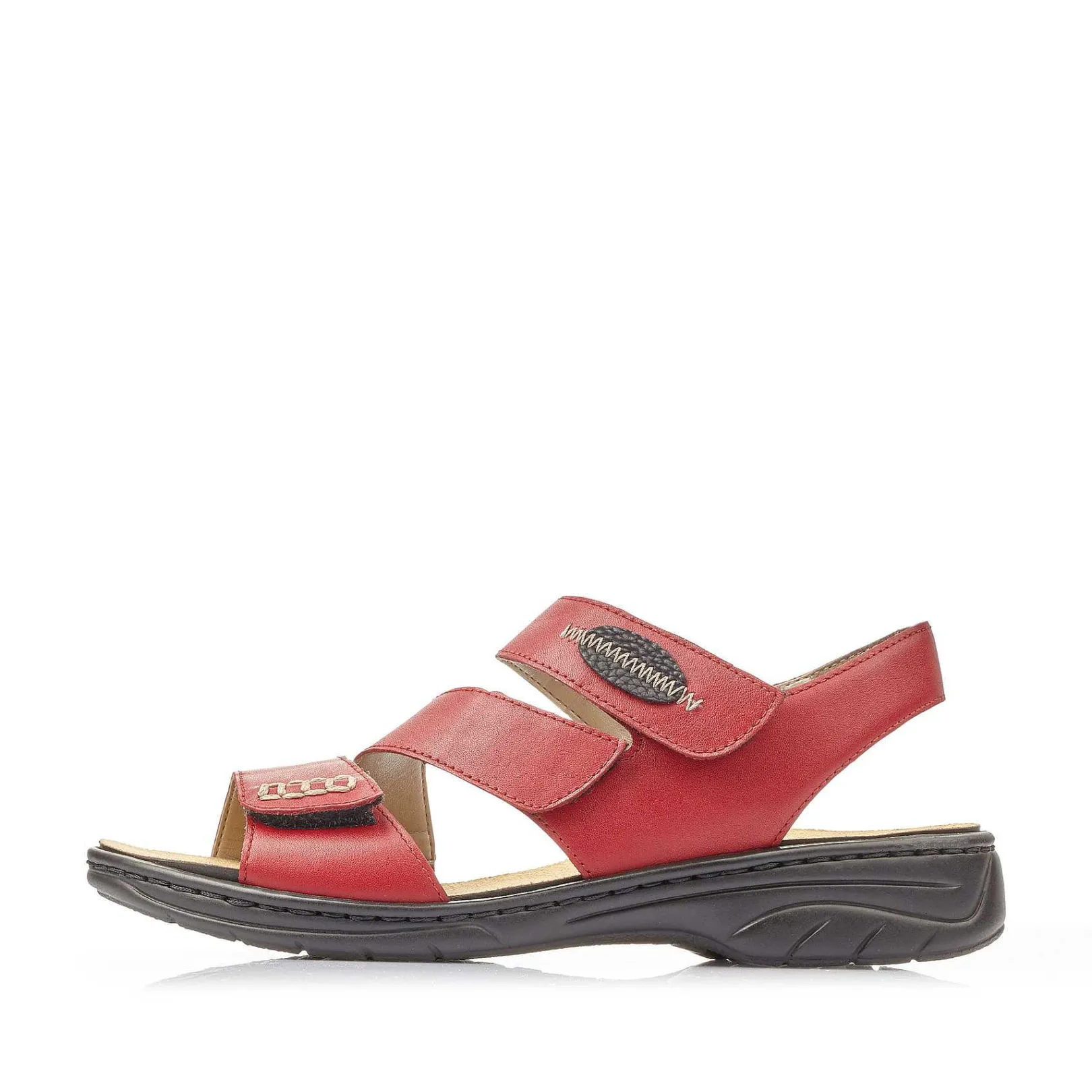 Sale Women'S Strappy Sandals Cherry Red Ladies Colorful Styles