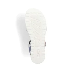 Outlet Women'S Strappy Sandals Pacific Blue-Old White Ladies Sandals & Sandals