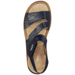 Clearance Women'S Strappy Sandals Pacific Blue Ladies Sandals & Sandals
