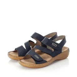 Clearance Women'S Strappy Sandals Pacific Blue Ladies Sandals & Sandals
