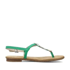 Women'S Strappy Sandals Leaf Green Ladies Colorful Styles