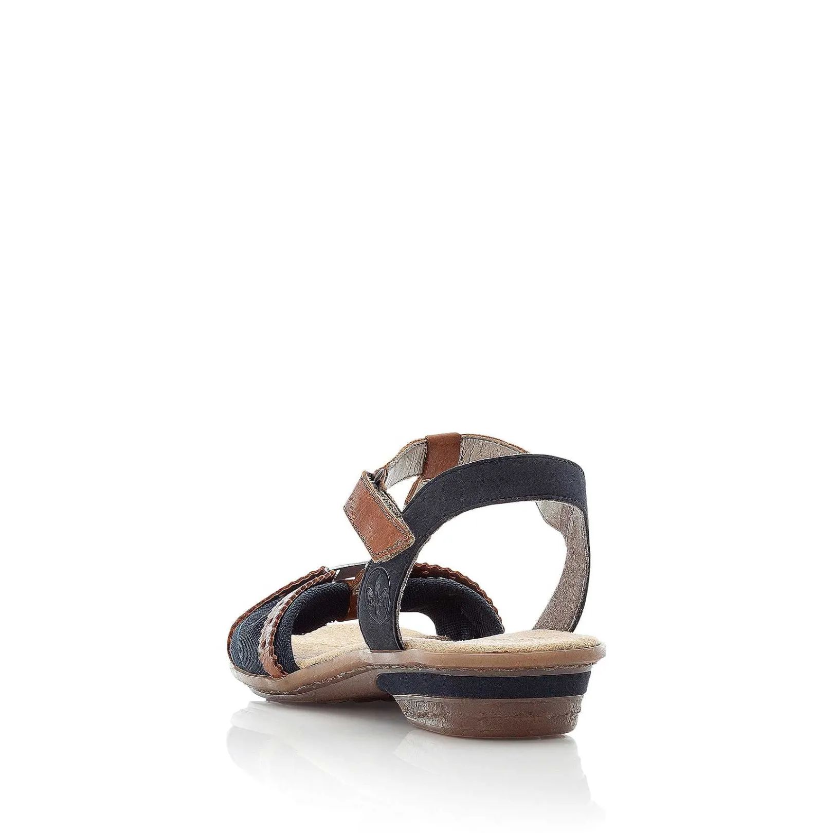 Best Women'S Strappy Sandals Sea Blue-Brown Ladies Sandals & Sandals