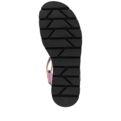 Online Women'S Strappy Sandals Black-Green-Pink-Orange Ladies Colorful Styles