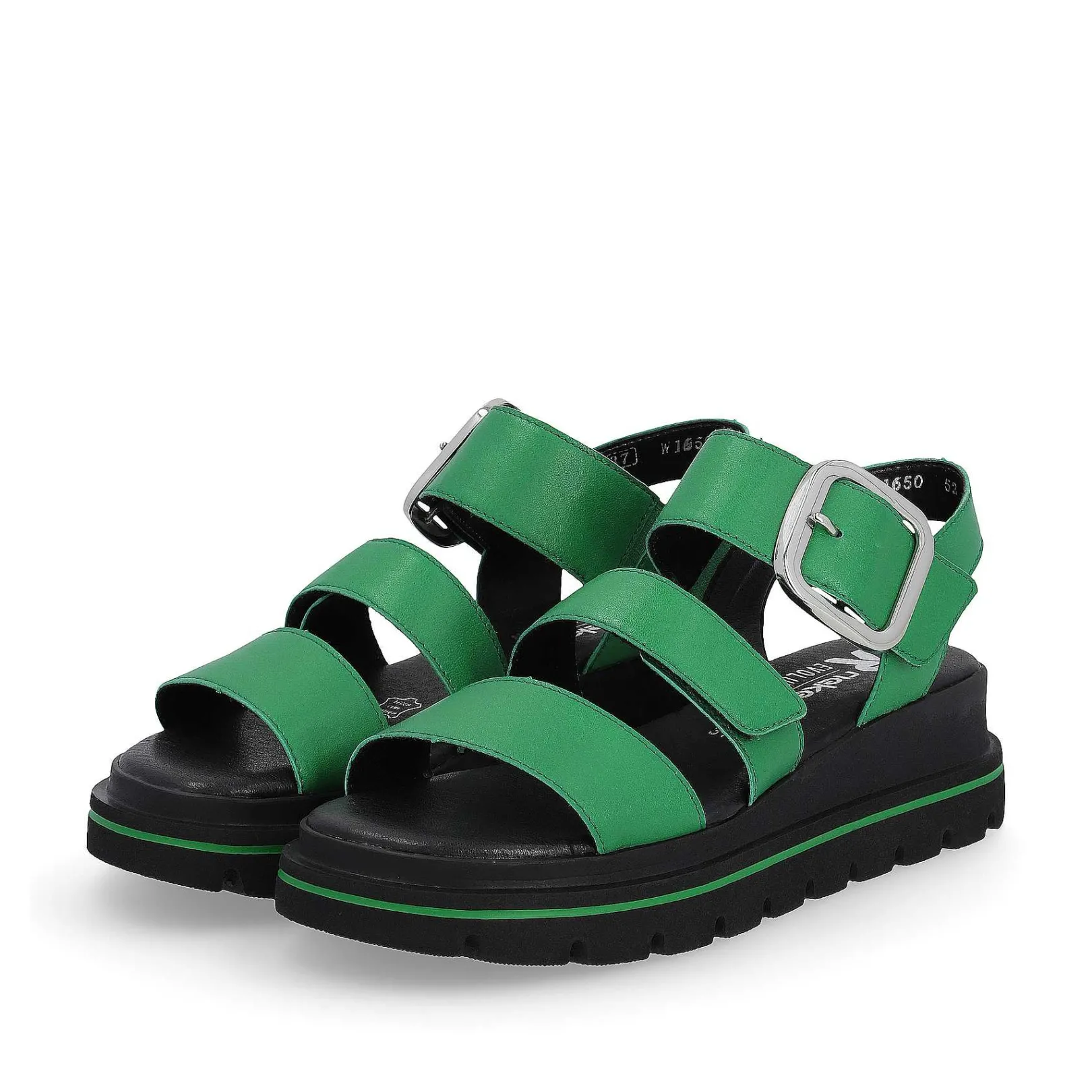 Online Women'S Strappy Sandals Emerald Green Ladies Colorful Styles