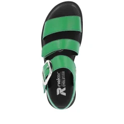 Online Women'S Strappy Sandals Emerald Green Ladies Colorful Styles