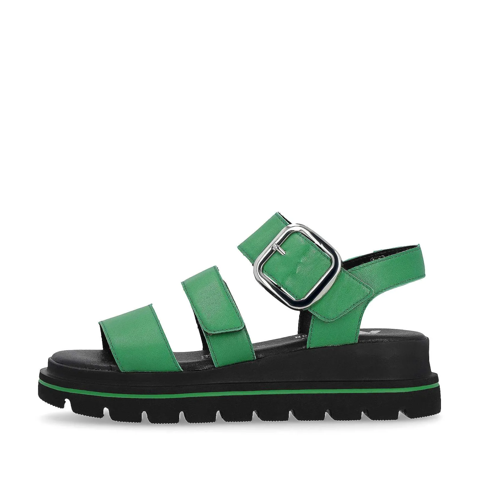 Online Women'S Strappy Sandals Emerald Green Ladies Colorful Styles
