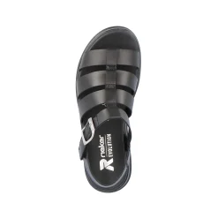 Online Women'S Strappy Sandals Night Black Ladies Sandals & Sandals