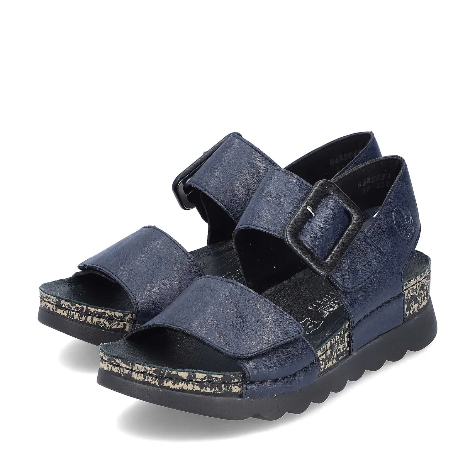 Sale Women'S Strappy Sandals Steel Blue Ladies Sandals & Sandals