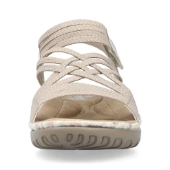 Women'S Strappy Sandals Cream Beige Ladies Sandals & Sandals