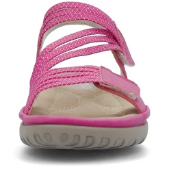 Hot Women'S Strappy Sandals Pink Ladies Colorful Styles