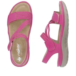 Hot Women'S Strappy Sandals Pink Ladies Colorful Styles