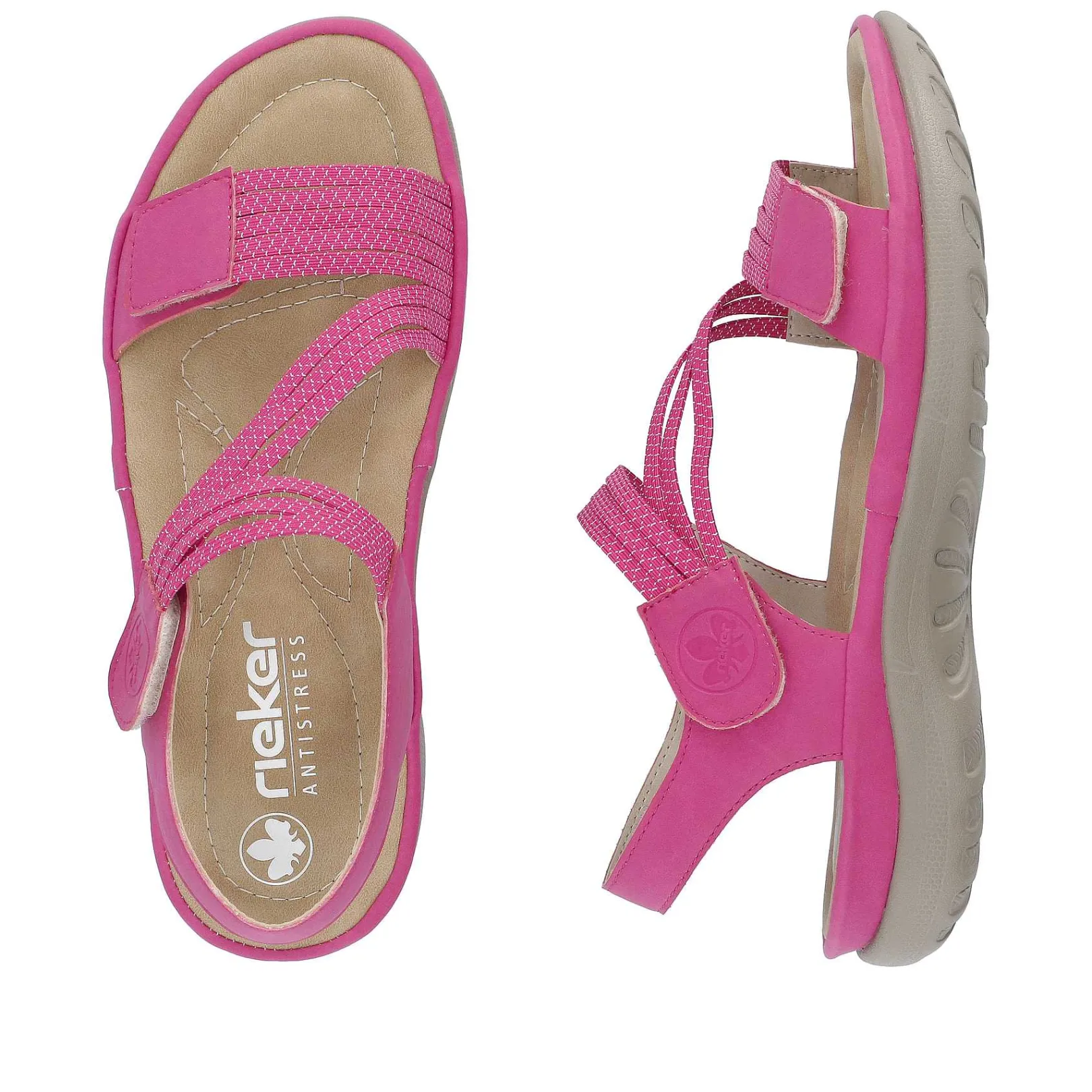 Hot Women'S Strappy Sandals Pink Ladies Colorful Styles
