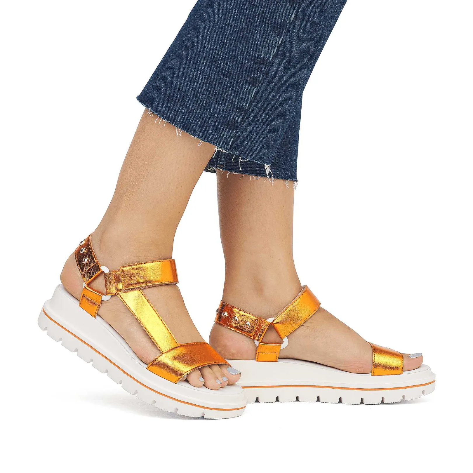 New Women'S Strappy Sandals Amber Ladies Colorful Styles