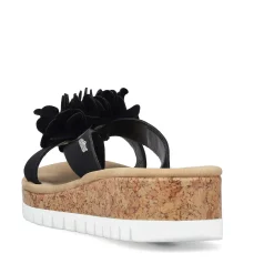 Best Women'S Toe Separator Jet Black Ladies Mules & Slippers