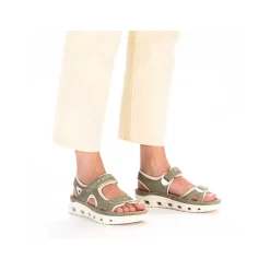 Sale Women'S Trekking Sandals Green Grey Ladies Sandals & Sandals
