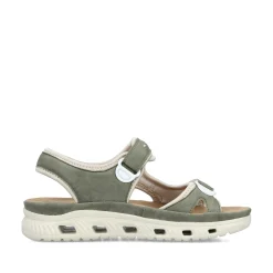 Sale Women'S Trekking Sandals Green Grey Ladies Sandals & Sandals