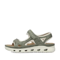 Sale Women'S Trekking Sandals Green Grey Ladies Sandals & Sandals