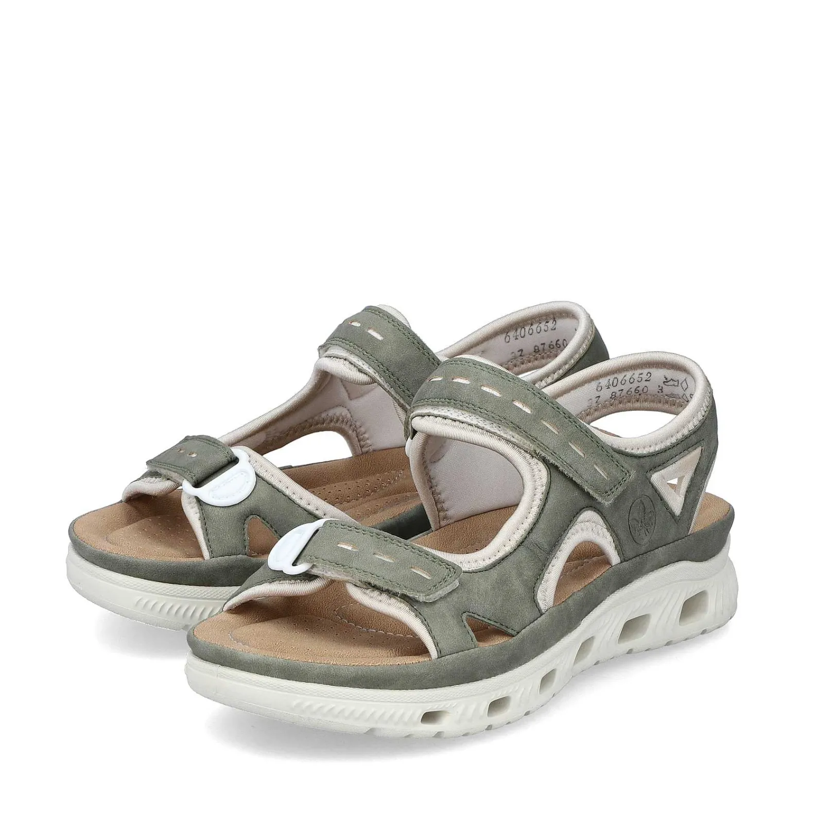 Sale Women'S Trekking Sandals Green Grey Ladies Sandals & Sandals