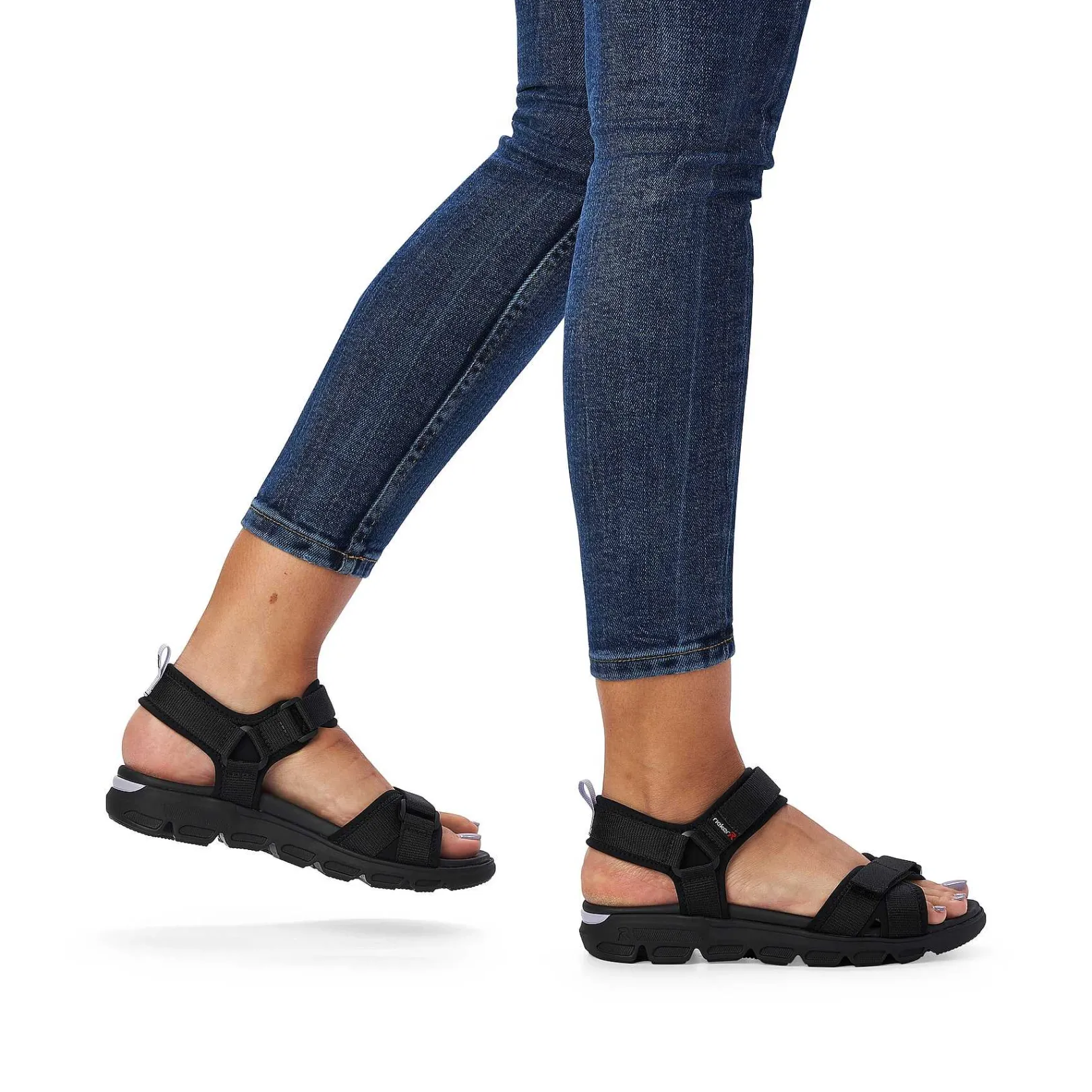 New Women'S Trekking Sandals Deep Black Ladies Sandals & Sandals