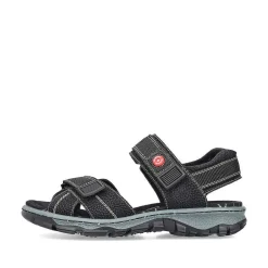 Online Women'S Trekking Sandals Asphalt Black Ladies Sandals & Sandals