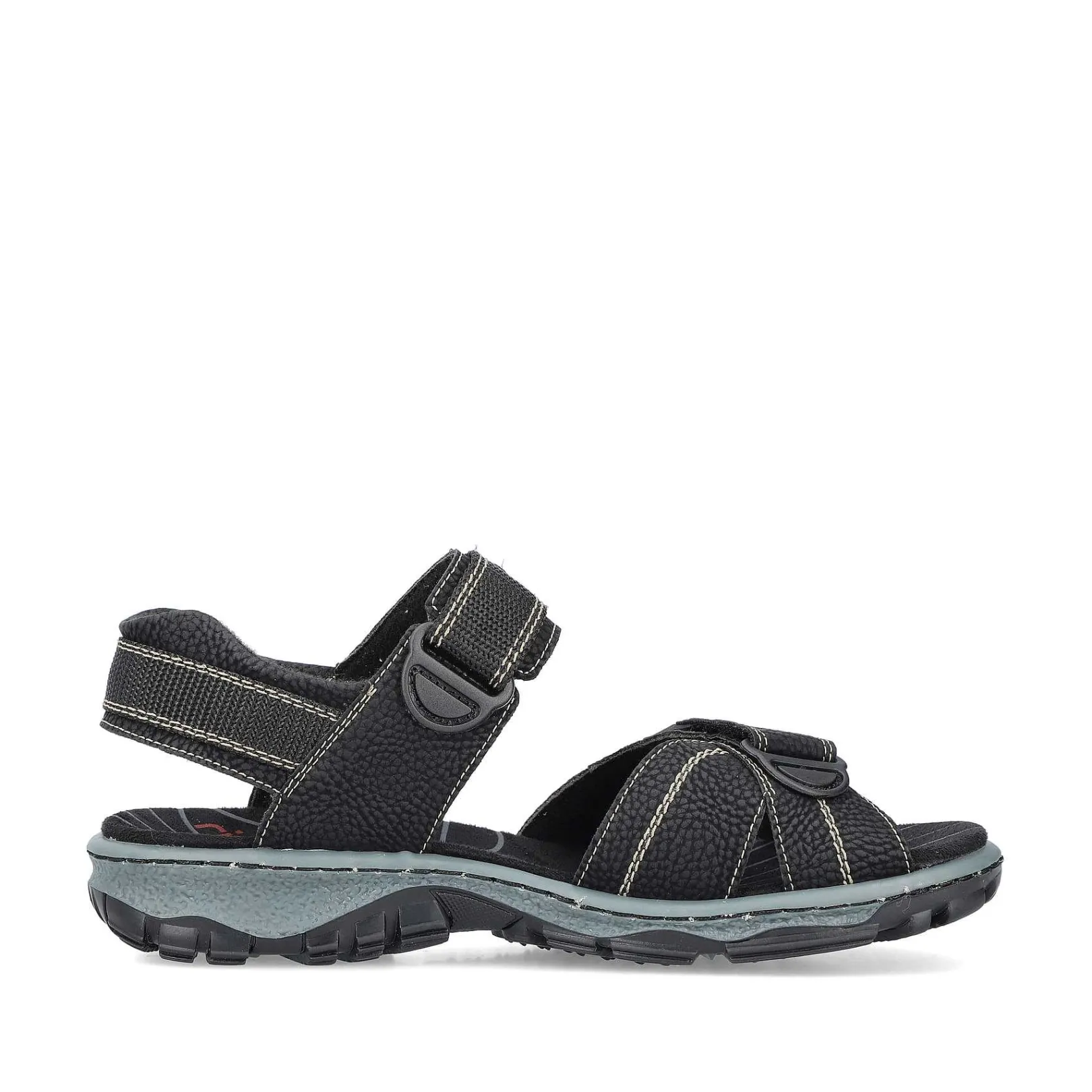 Online Women'S Trekking Sandals Asphalt Black Ladies Sandals & Sandals