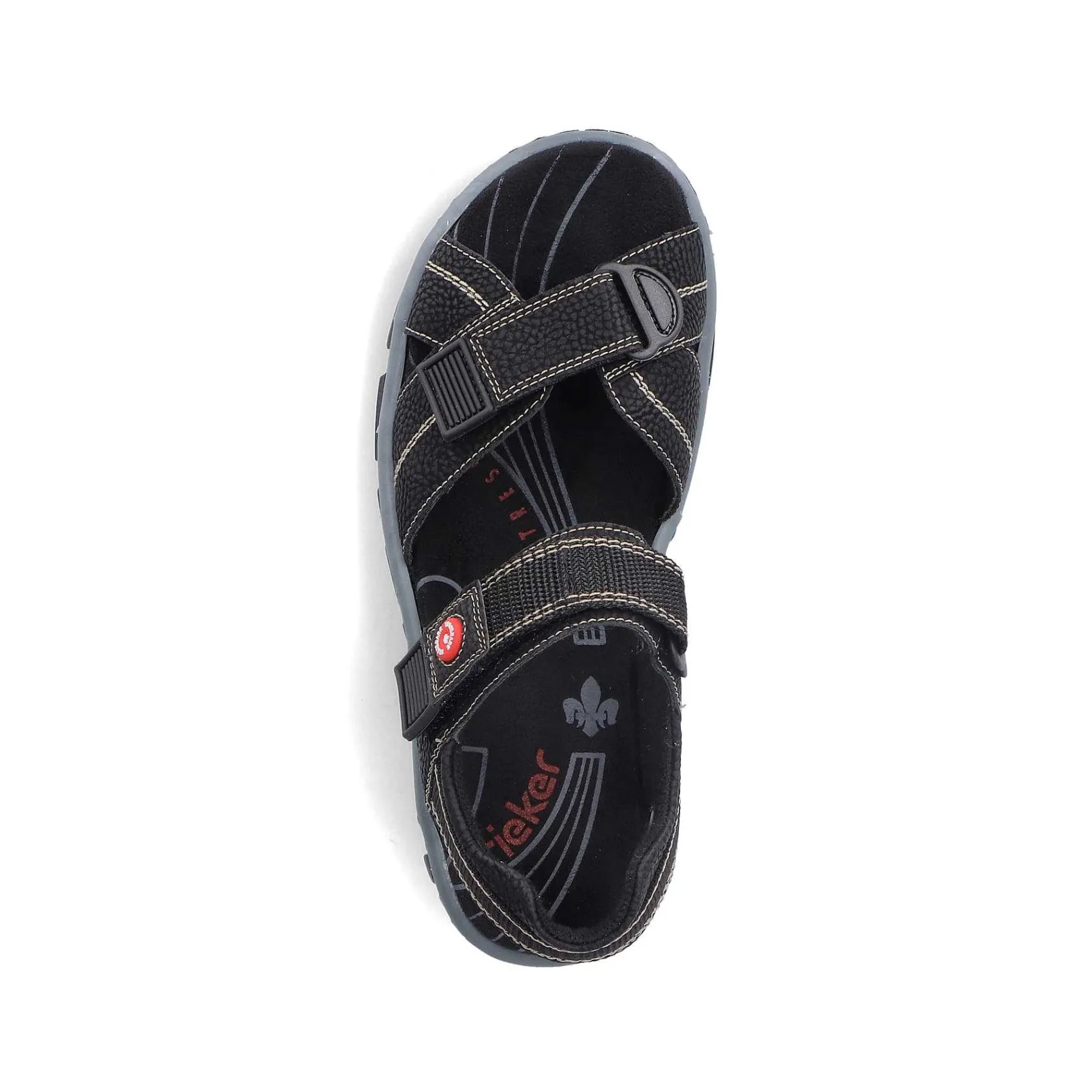 Online Women'S Trekking Sandals Asphalt Black Ladies Sandals & Sandals