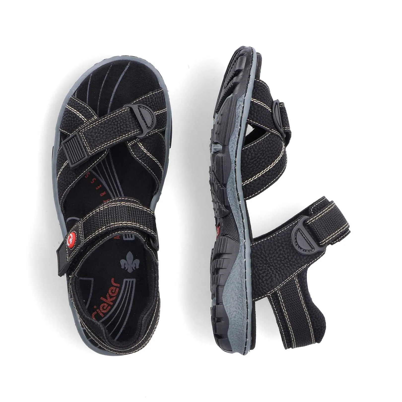 Online Women'S Trekking Sandals Asphalt Black Ladies Sandals & Sandals