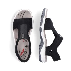 New Women'S Trekking Sandals Jet Black Ladies Sandals & Sandals