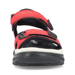 Hot Women'S Trekking Sandals Fire Red Ladies Colorful Styles