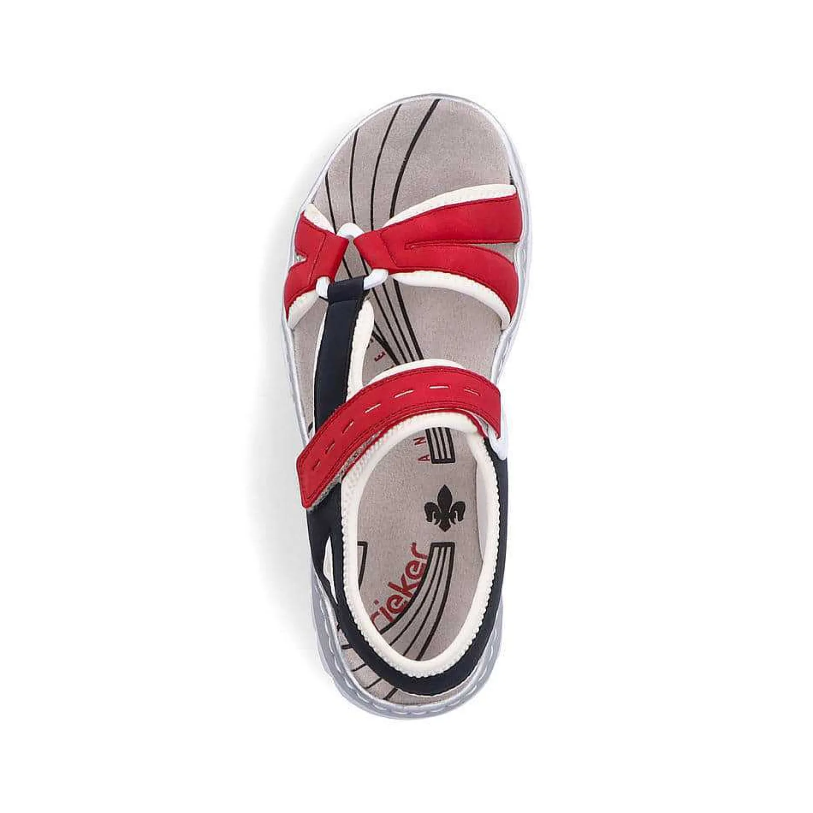 Best Women'S Trekking Sandals Fire Red-Navy Blue Ladies Sandals & Sandals