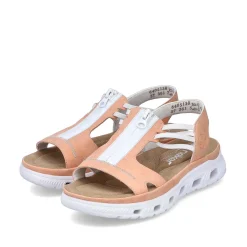 Best Women'S Trekking Sandals Pastel Orange Ladies Colorful Styles