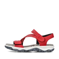 Clearance Women'S Trekking Sandals Cherry Red Ladies Colorful Styles