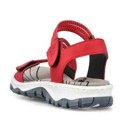 Clearance Women'S Trekking Sandals Cherry Red Ladies Colorful Styles