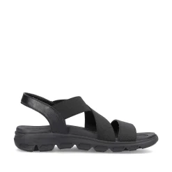 Outlet Women'S Trekking Sandals Deep Black Ladies Sandals & Sandals